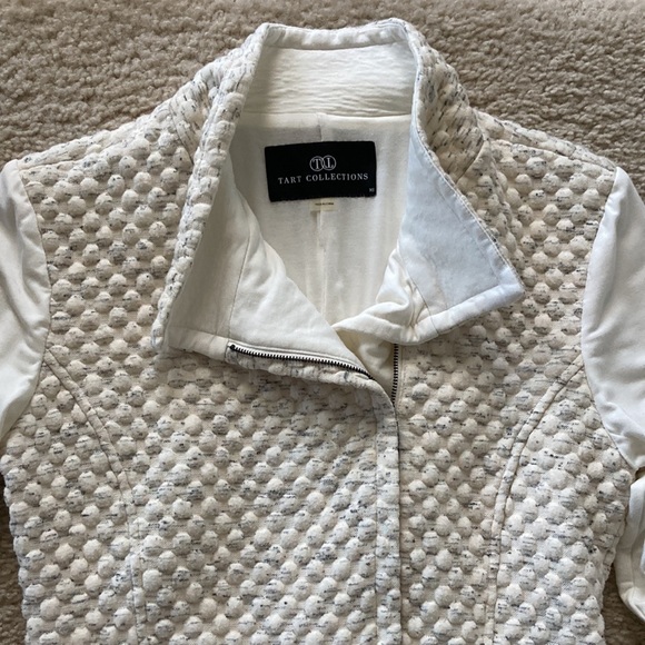 TART Collection Moto Style Sweater Jacket - Picture 3 of 8